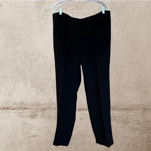 Talbots Signature Woman Lightweight Black Flowy Dress Pants 18W - Picture 13 of 13